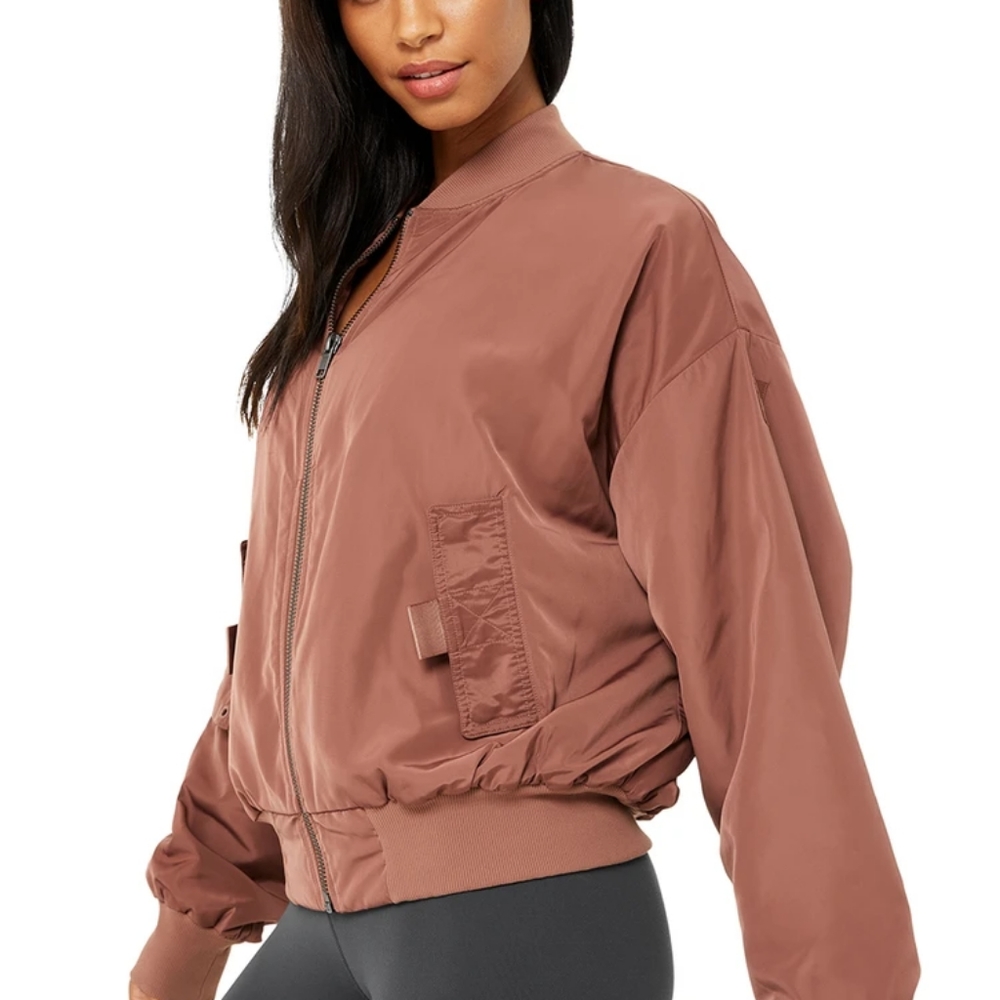 ALO jacket M yoga It girl bomber woman's